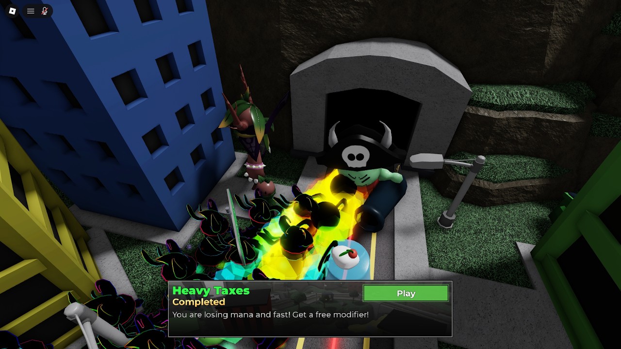 Heavy Taxes Tower Heroes Weekly Challenge