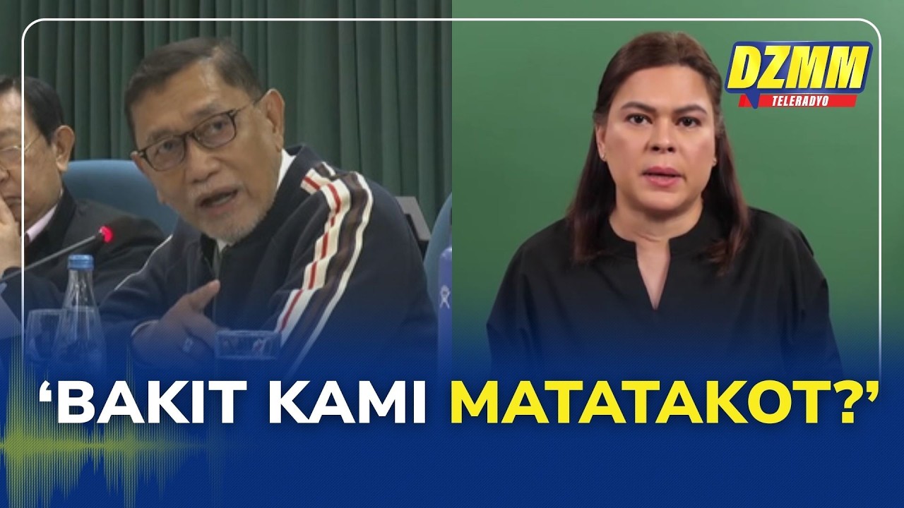 'Di ako takot:' Abante unfazed in backing VP Duterte impeachment | (23 February 2026)