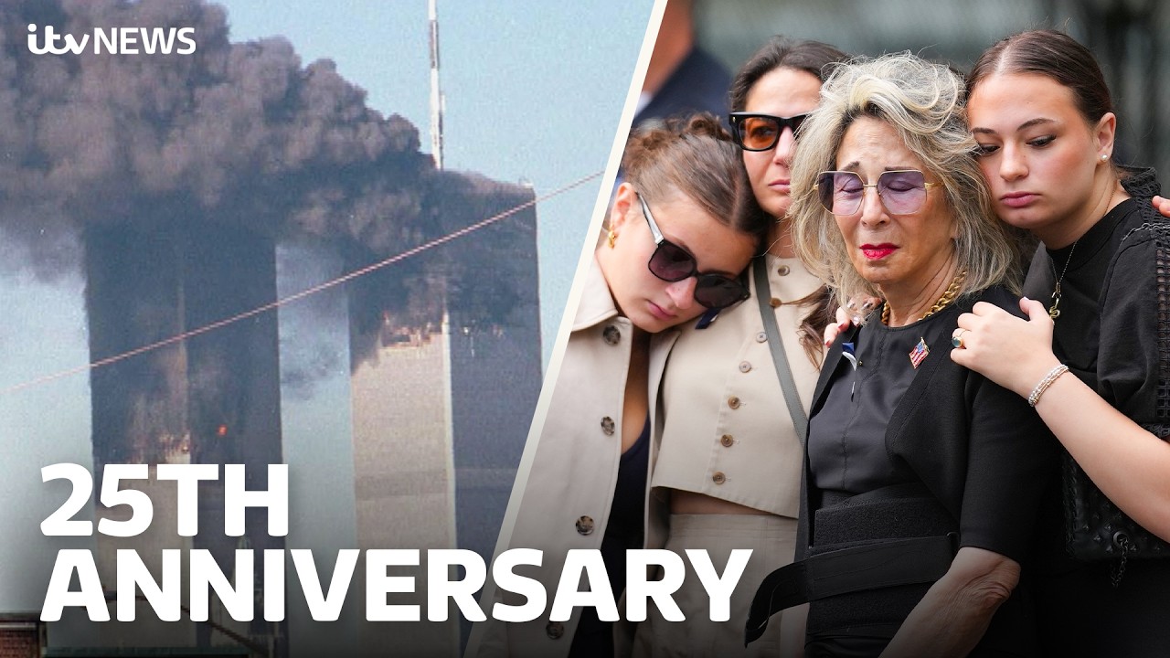Watch emotional tributes as New York marks 25 years since 9/11
