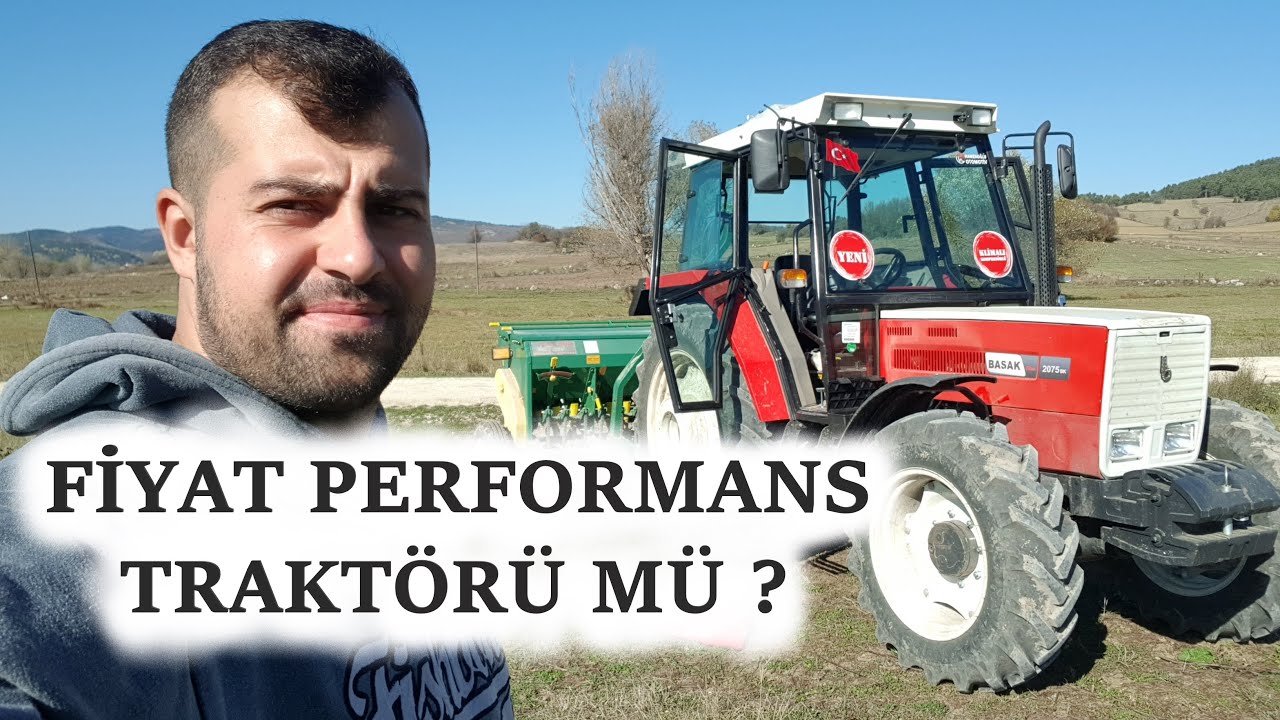 Yeni BAŞAK 2075BK Traktör ile Tohum Ekiyoruz | 75 saat Deneyimlerimiz Eksikleri Neler ?