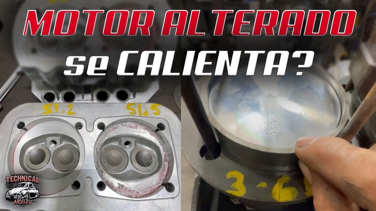 Motor de VOCHO alterado o modificado para calle se calienta más? FALSO!