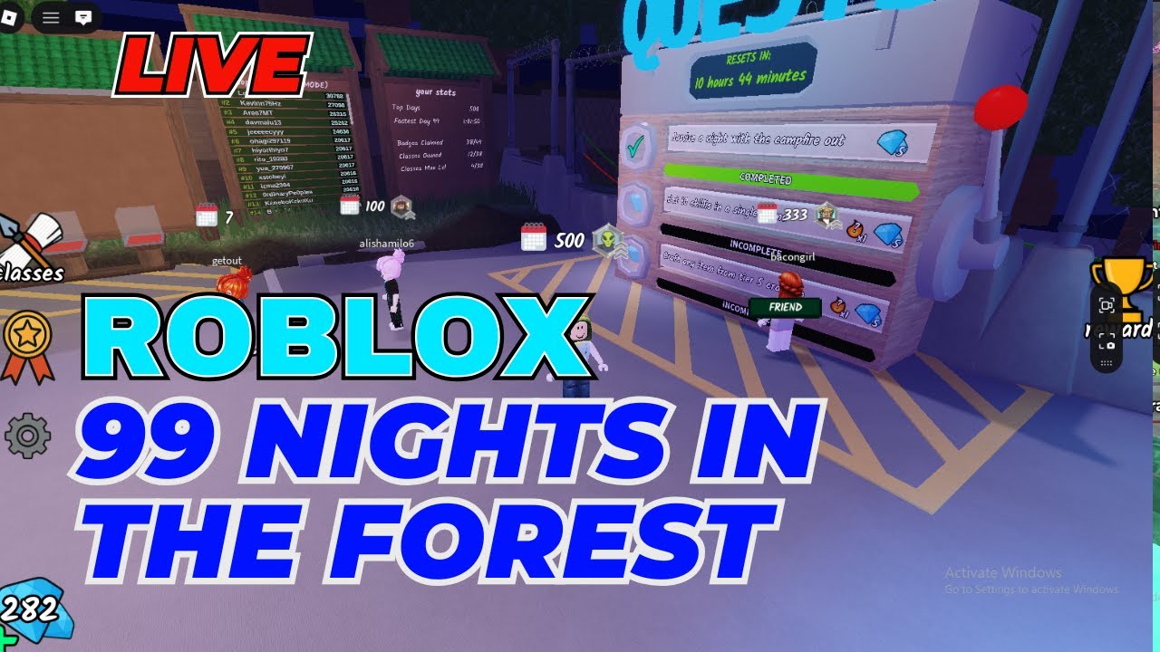 Live! Roblox 99 Nights in the Forest Ramadhan 15 March 2026