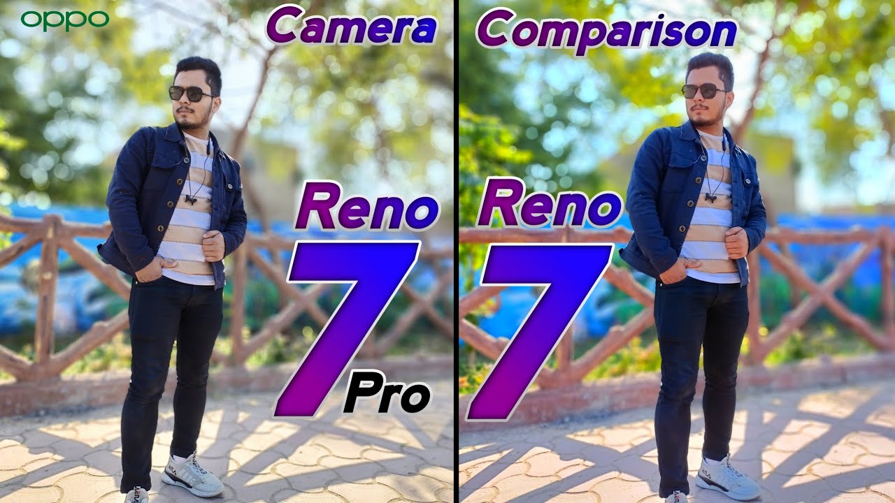 Camera Comparison - OPPO Reno 7 Pro vs OPPO Reno 7 5G | 64MP vs 50MP | Who is Better in Camera
