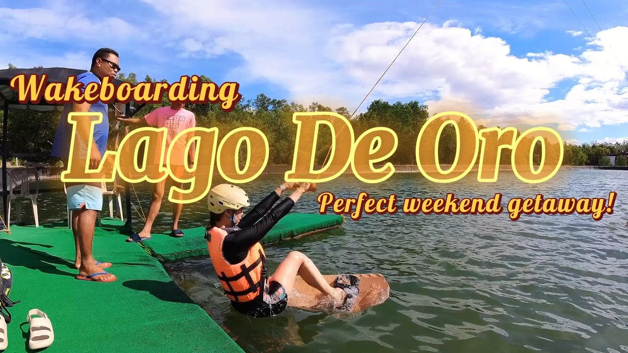 Lago De Oro - Calatagan Batangas - Experience wakeboarding and good food