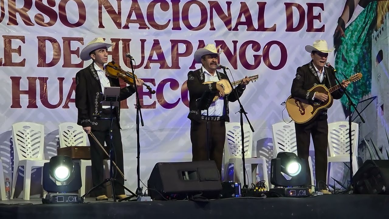 DECIMO PRIMER CONCURSO DE BAILE DE HUAPANGO ACTOPAN 2025 INAUGURACIÓN Y TRÍO JUGLAR