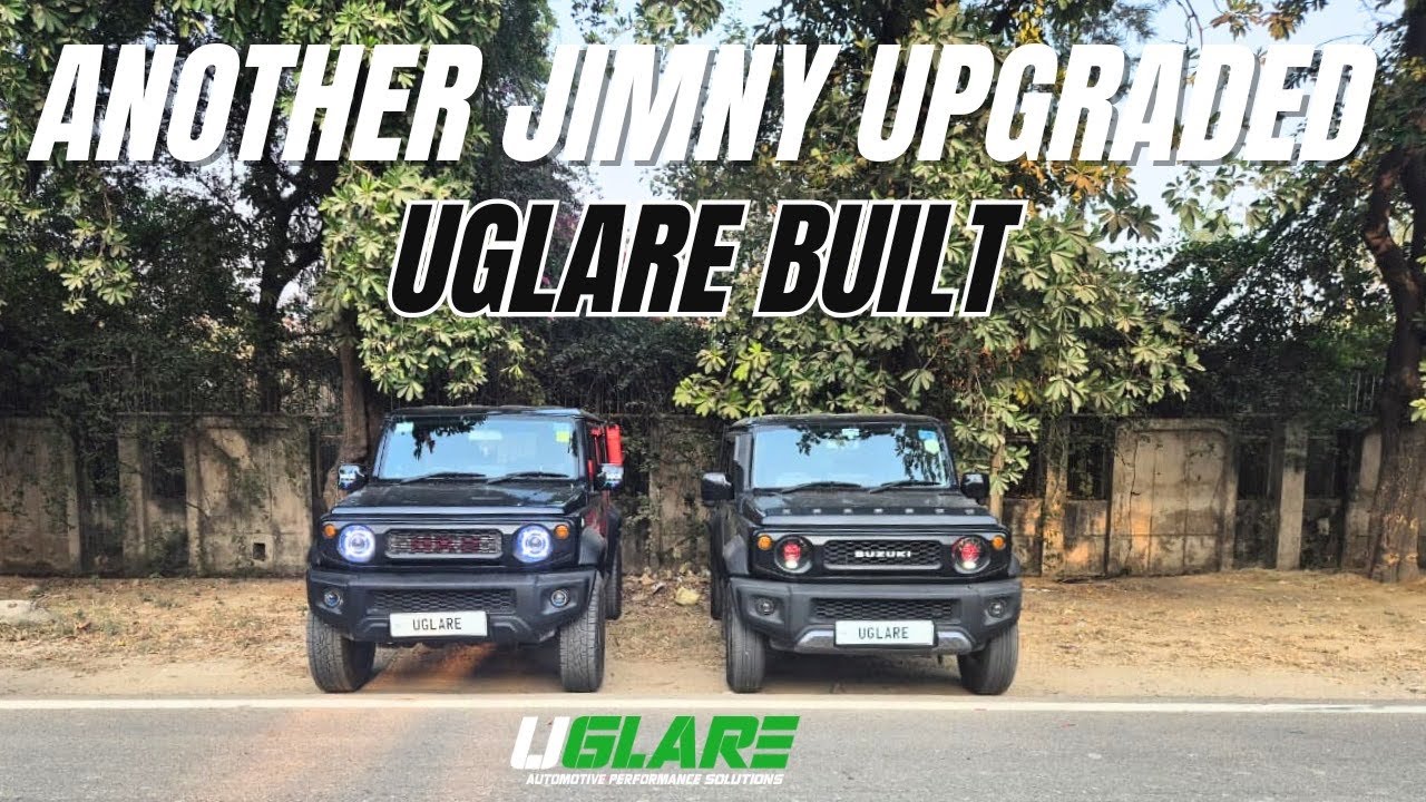Modified Jimny Headlight | HKS Suspension Review #cars #automobile #suzuki #performance #modified