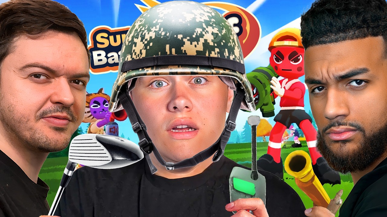Three Idiots vs Everyone in Super Battle Golf