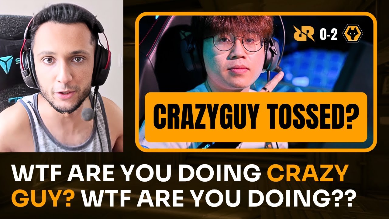 FNS Isn't Happy About How RRQ Crazyguy Played This Round vs Wolves
