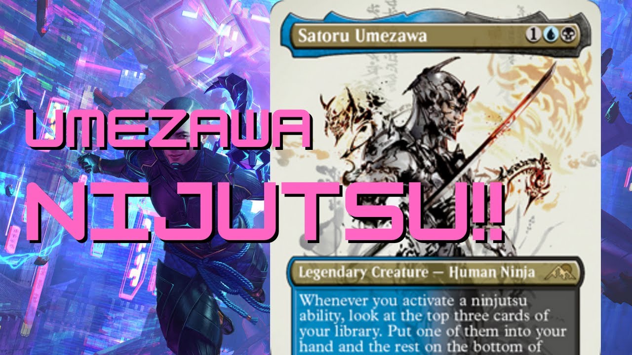 What EDH cards break Satoru Umezawa? | Infinite Combo Ninja Commander