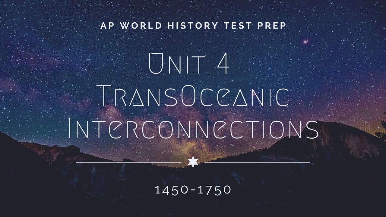 AP World History Modern: Unit 4 Review