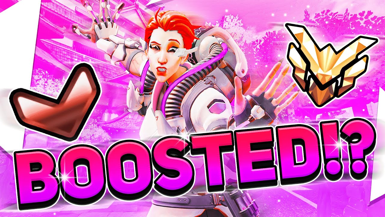 THE MOST BOOSTED E-GIRL EVER | Overwatch