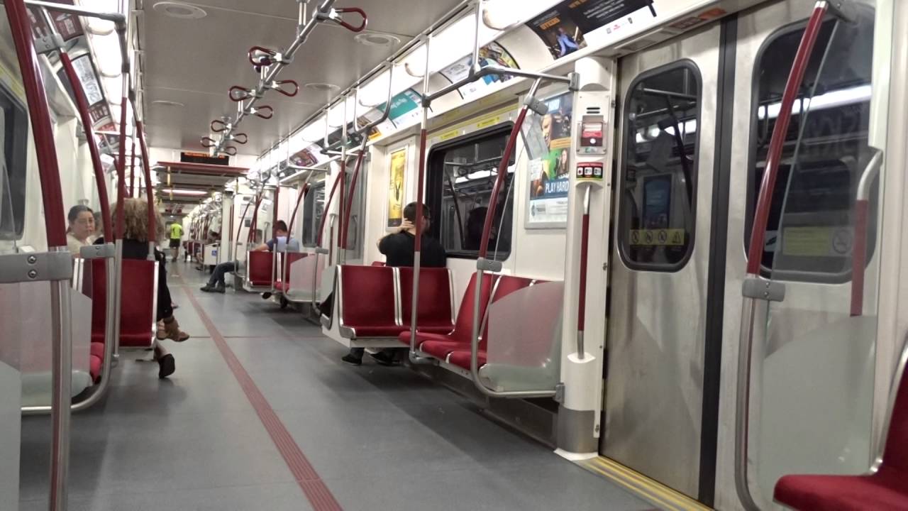 TTC TR on Line 2 Bloor Danforth Ride