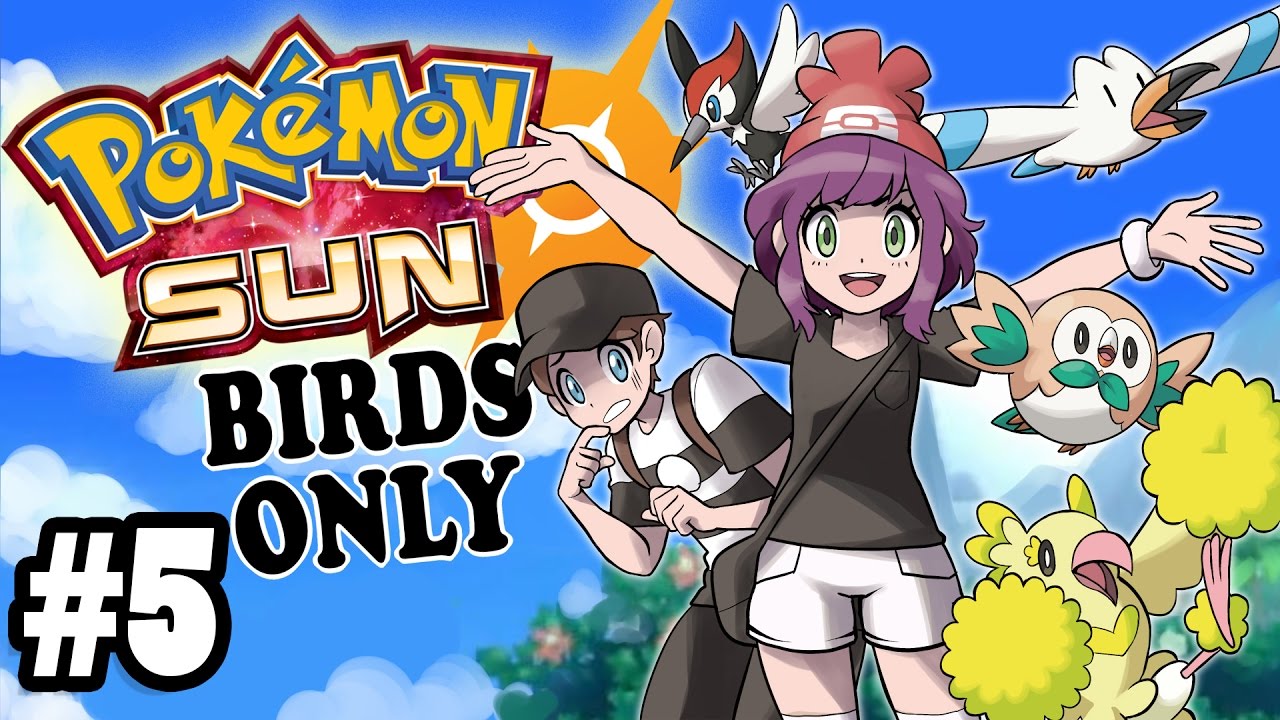 POKEMON SUN - BIRDS ONLY! - Team Skull! - Pt. 5