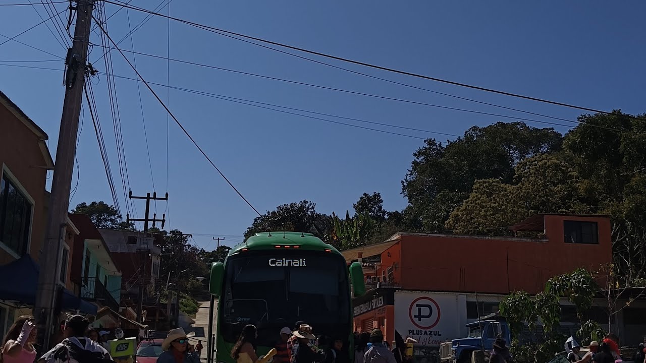 Carnaval en Calnali,martes Barrió Talla.