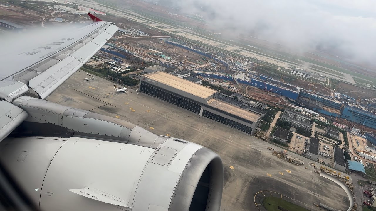 [4K]Shenzhen Airlines A320 Takeoff from Kunming