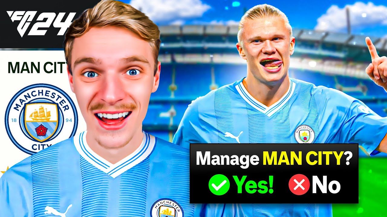 FC 24 Manchester City Career Mode EP1...