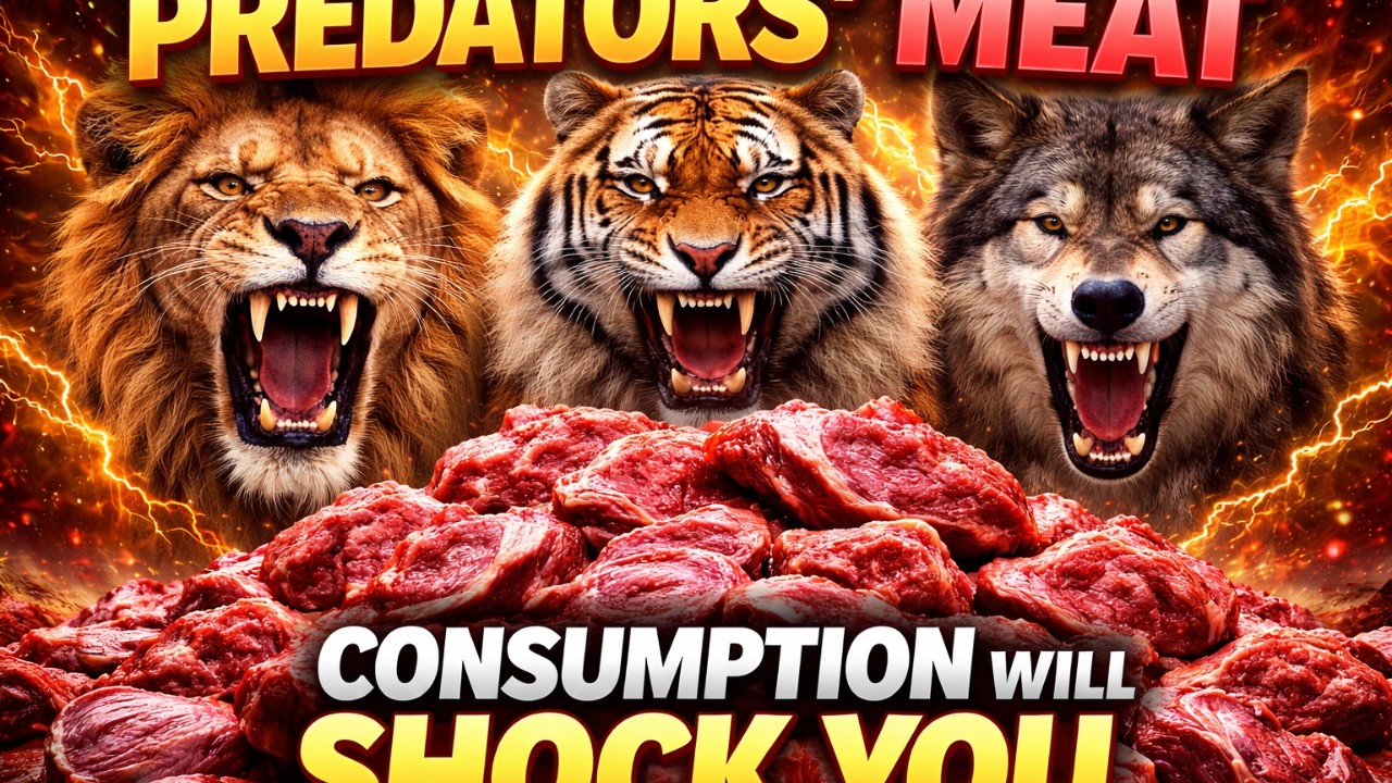 Predators’ Meat Consumption Will Shock You!
