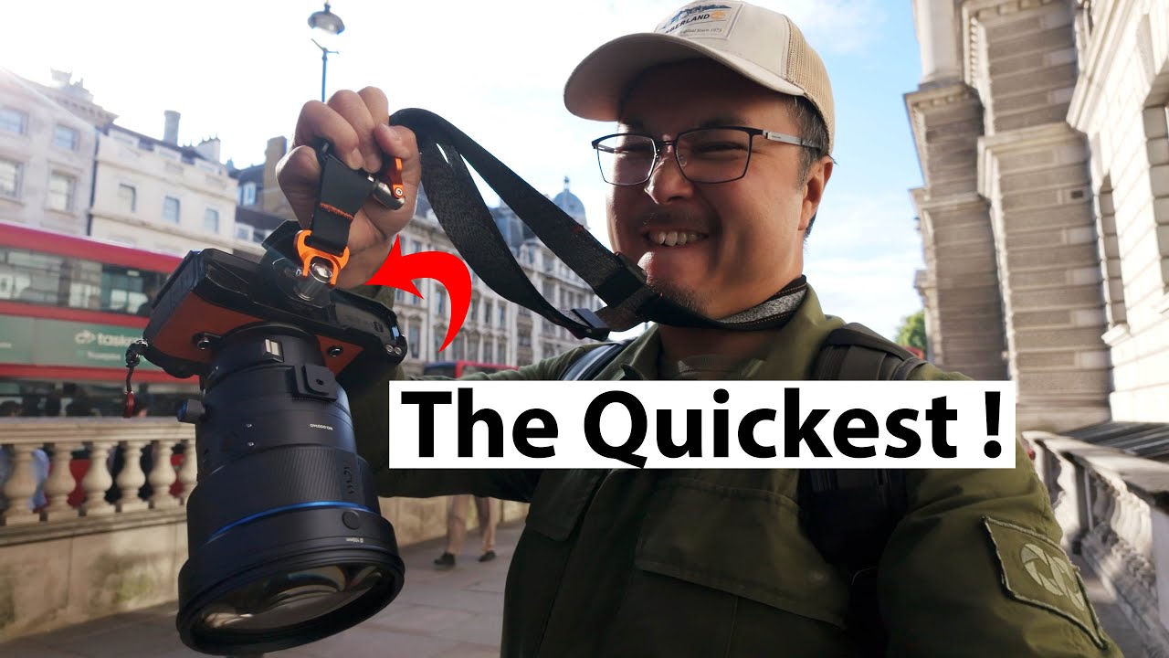3 Legged Thing AXIS , the QUICKEST tactical camera strap in the world! - RED35 Preview