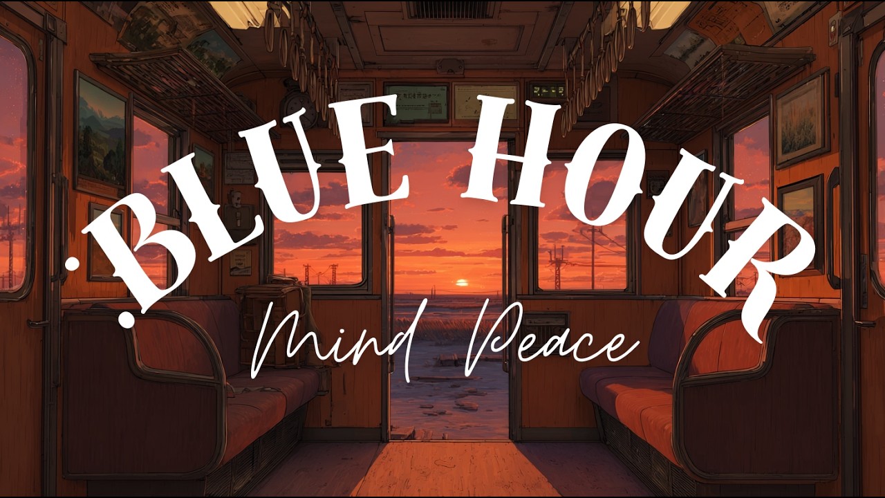Blue Hour: Mind Peace | | EN x JP Chill Hip Hop Mix | Healing Vibes for Relax & Thinking (1 Hour)