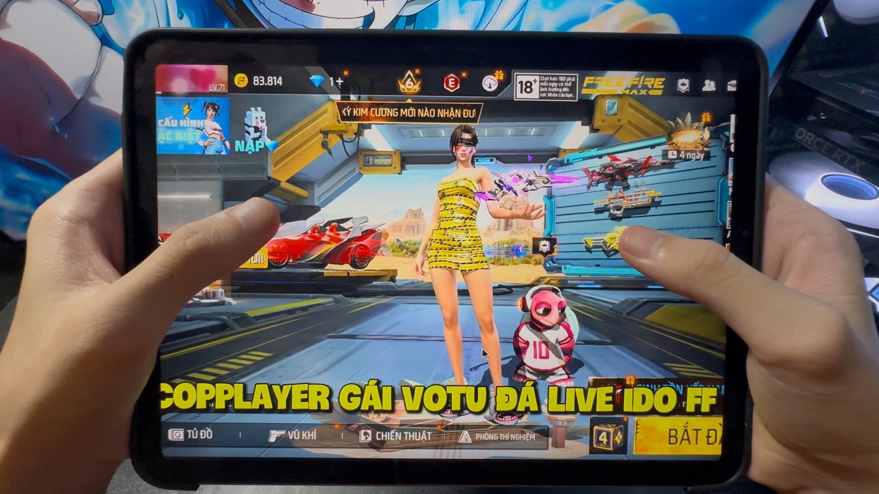 MƯỢN ACC FF EM GÁI CUTI COPPLAYER GÁI VOTU ĐÁ LIVE IDO TOP TOP
