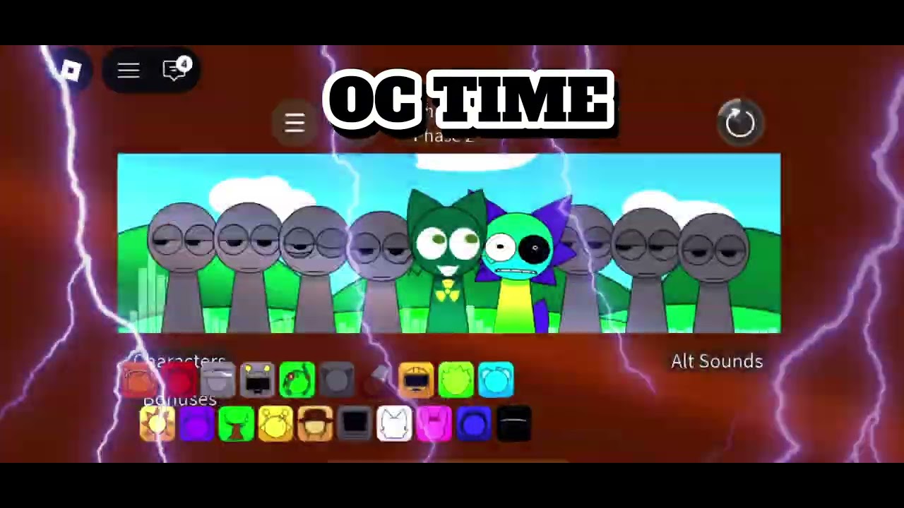 OC TIME Roblox Sprunki +