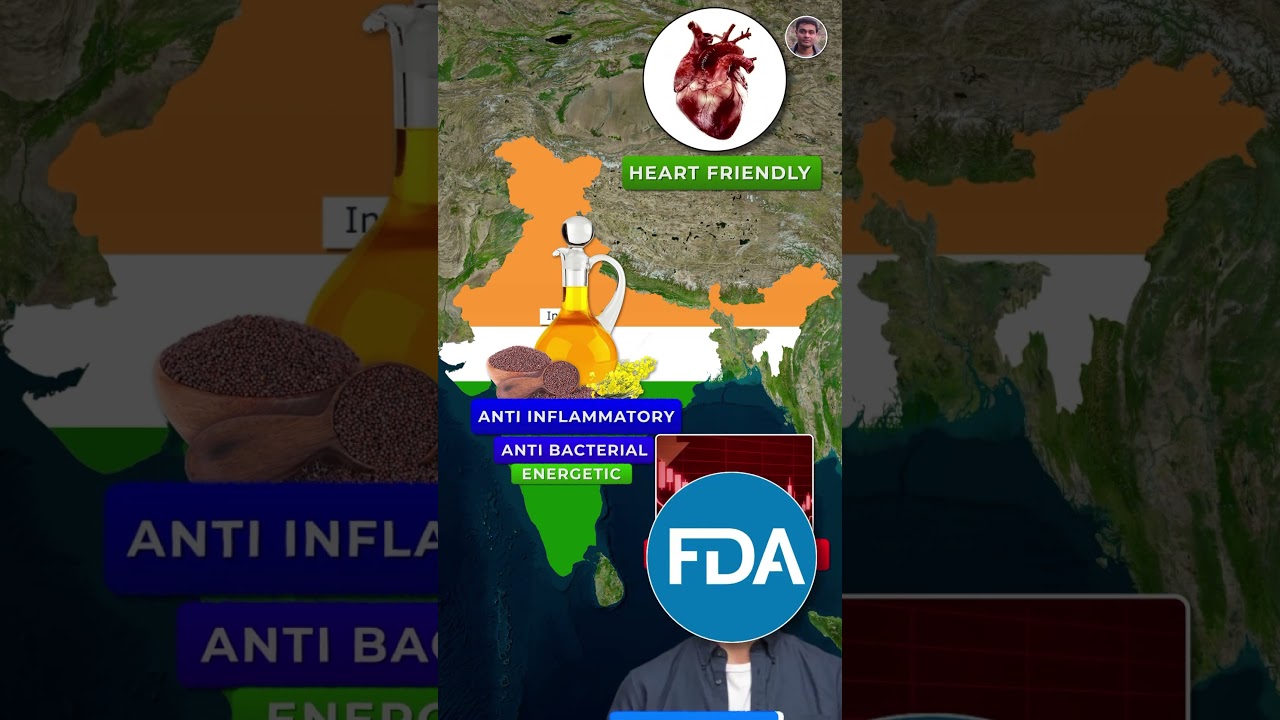Why USA banned Mustard Oil when Indians use Sarson ka tel dabake ? Is it really healthy ?