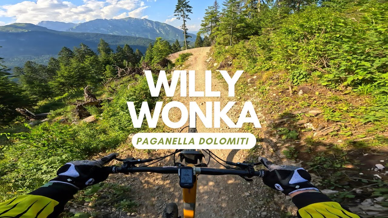 Willy Wonka Trail Bikepark Paganella Dolomiti Italy 🇮🇹 full run RAW POV
