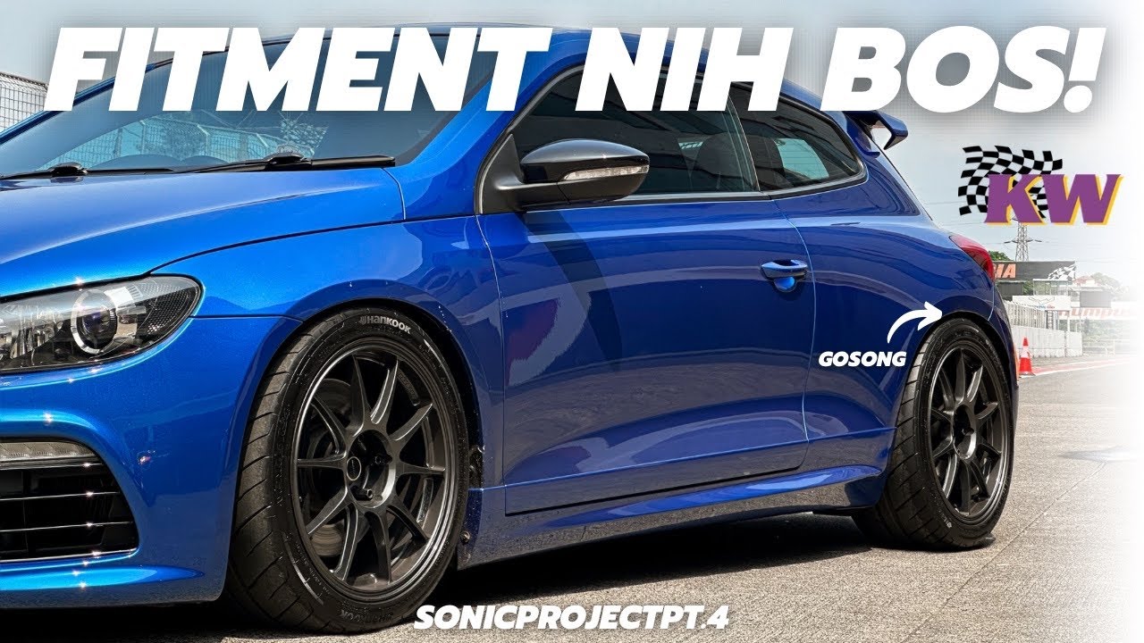 DUH! Fender Sonic Gosong WWKWKKW | KW DDC Coilover on VW Scirocco R | SonicProjectEp.4
