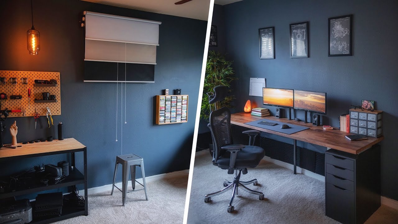 HOW I BUILT MY DREAM DIY YOUTUBE STUDIO!!