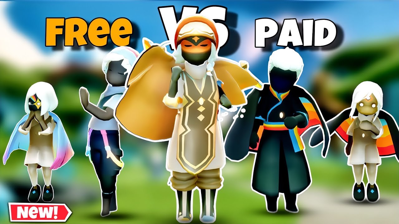 Days Of Colour - Free Vs Paid | Sky Cotl | #skycotl