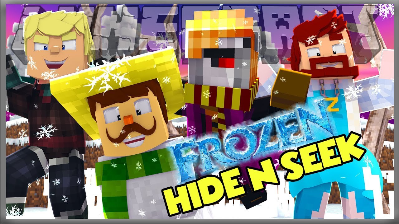 Max's Important Question | FROZEN | Minecraft Hide and Seek