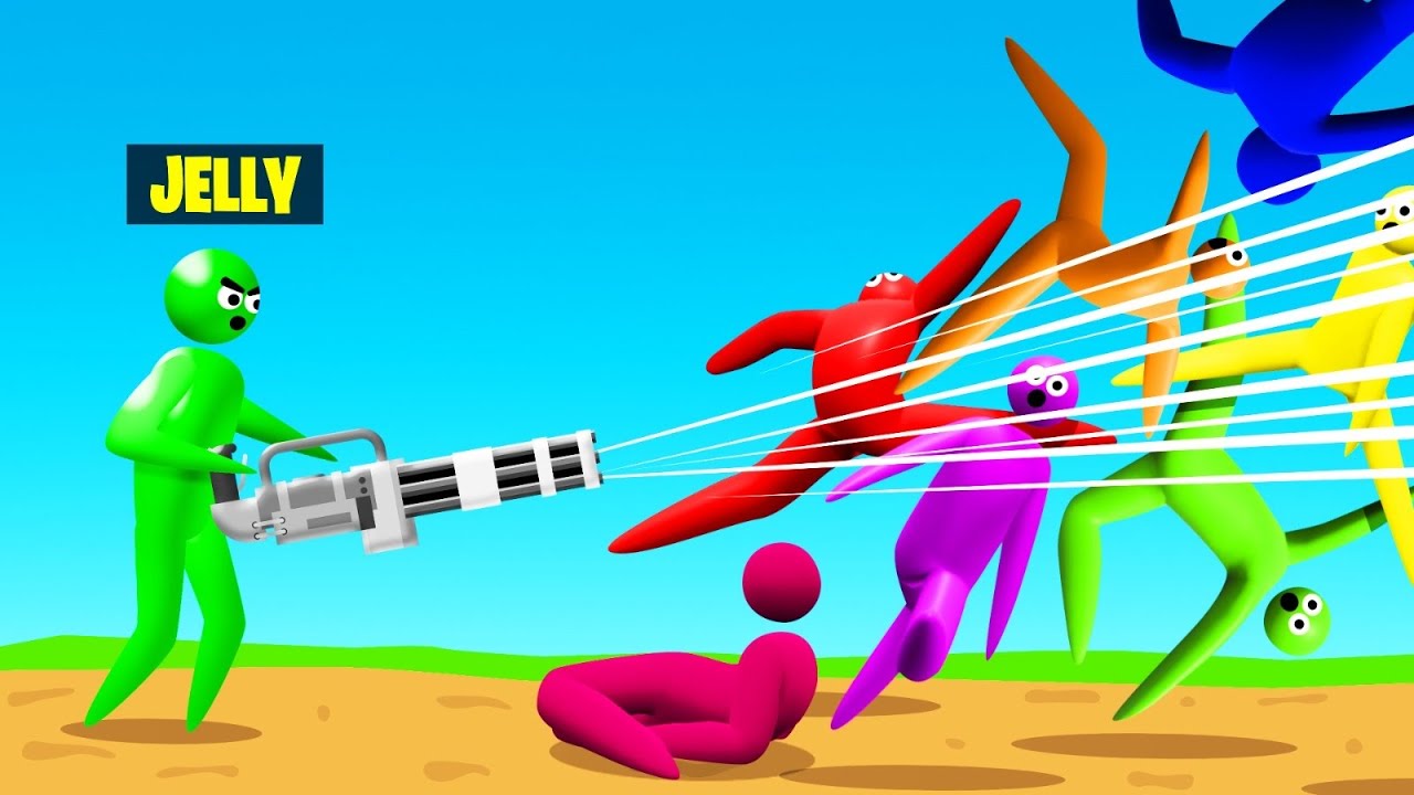 MINIGUN vs. 20 ENEMIES In SUPER SMASH! (Insane)