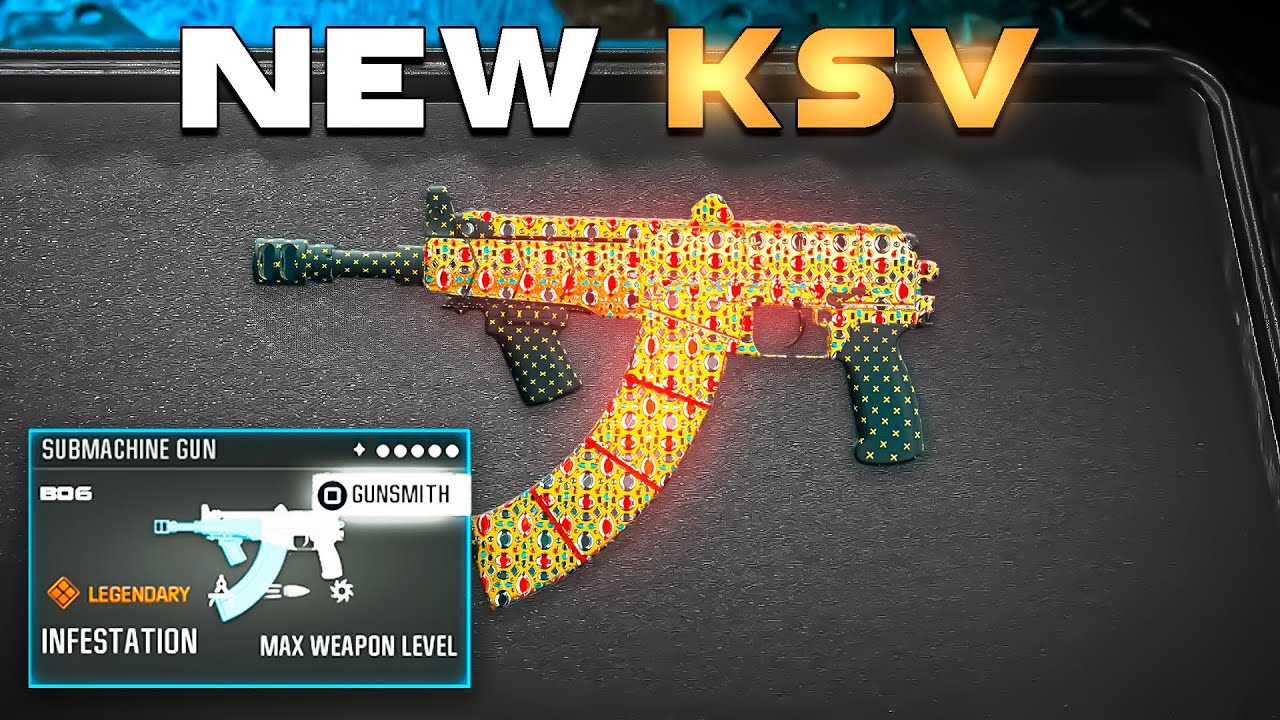 The NEW KSV Loadout is AMAZING in Warzone! 😭👑