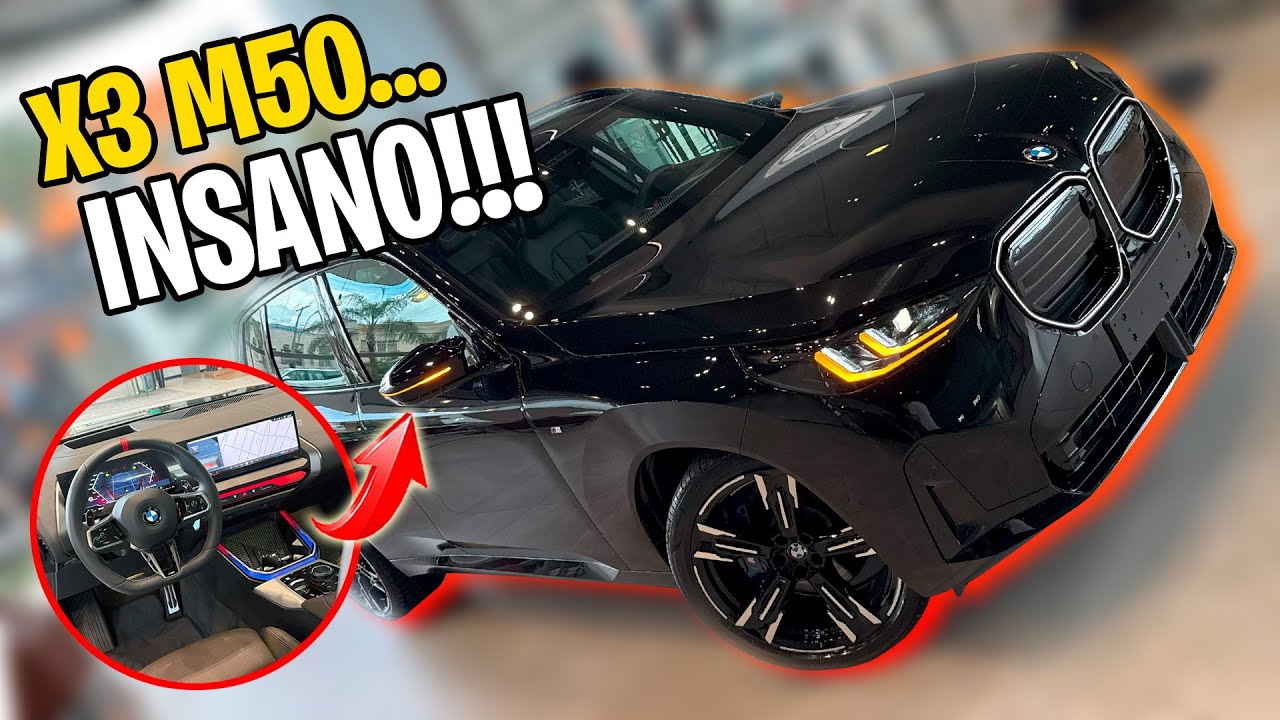 NOVO BMW X3 M50 - 2025