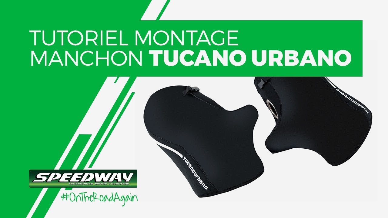 Montage manchons Tucano Urbano sur un Scooter