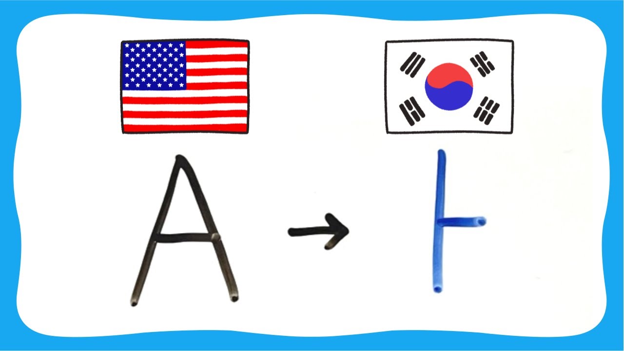 Научитесь писать корейский алфавит от А до Я🇰🇷