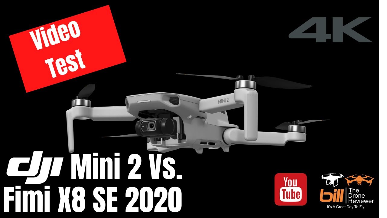 DJI Mini 2 vs Fimi X8 SE2020 Video Test