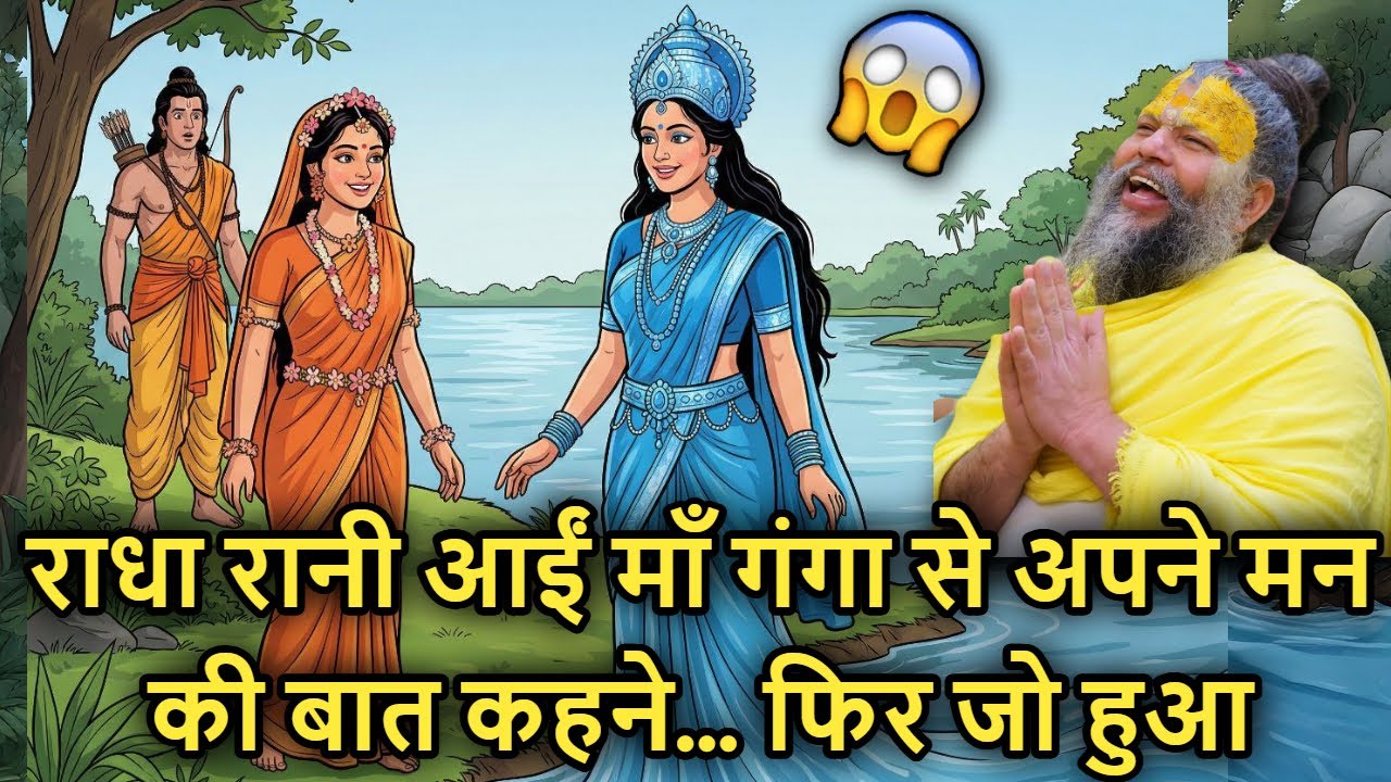🌻🐚 Radha Rani 🕉️ Ne Apne Mann Ki Baat Ganga Ji Se Ki 💬… Phir Jo Hua