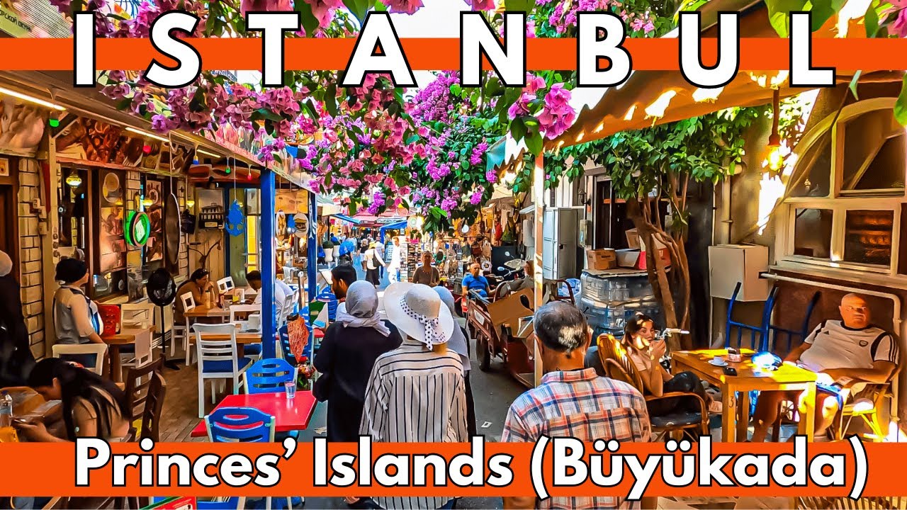 Discovering Istanbul Princes&rsquo; Islands (B&uuml;y&uuml;kada) 1 July 2023 | 4K Walking Tour