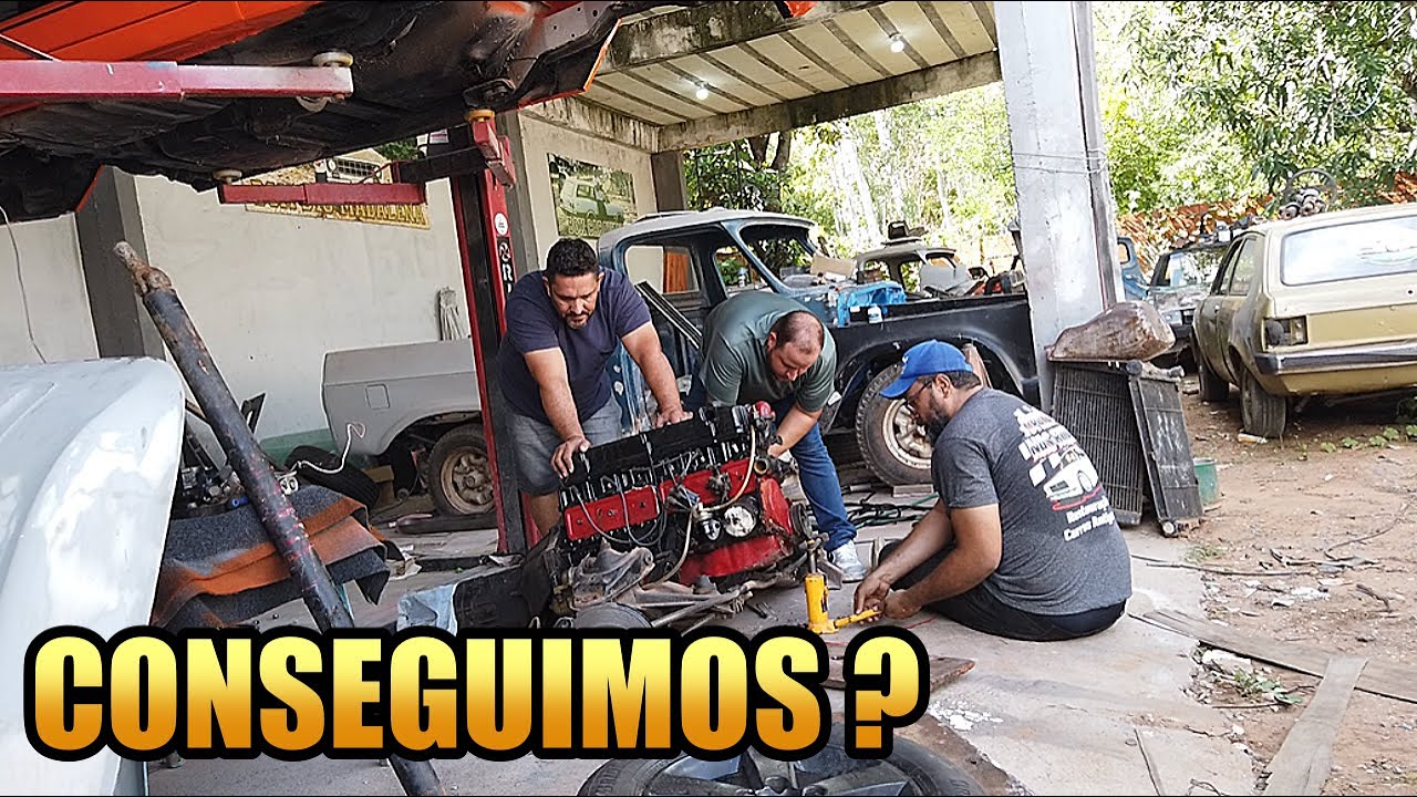 CONSEGUIMOS POSICIONAR O MOTOR 6CIL