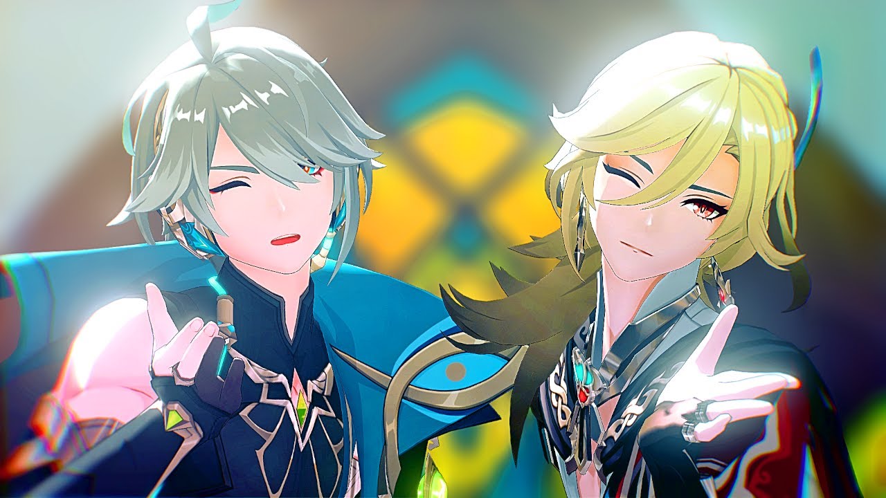 【MMD原神Genshin Impact】愛包ダンスホール【アルハイゼン・カーヴェ】