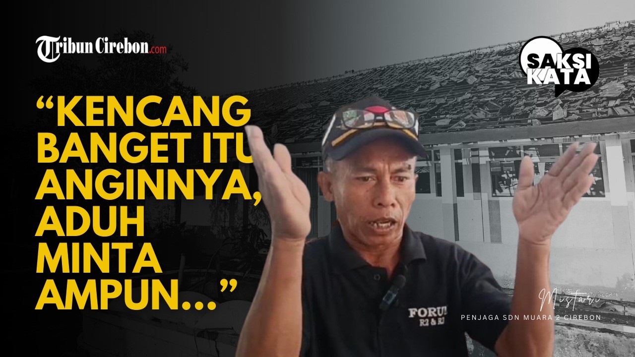 Angin Puting Beliung Luluh Lantakkan Fasilitas Pendidikan di Suranenggala Cirebon