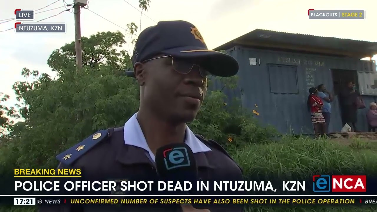 Police officer shot dead in Ntuzuma, KZN