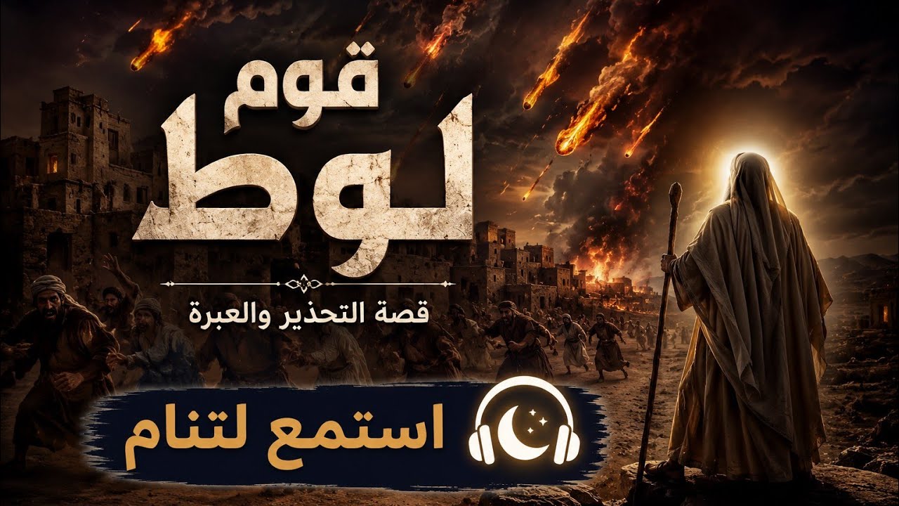 قصة لوط وقومه| الطريق الذي انتهى بالعذاب،قصة قبل النوم 🌙