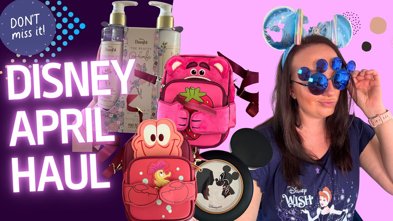 🛍️Disney Haul April 2024 - Sugarbody, Disneyland Paris, Starbucks Tassen & Disneyland Tokio!