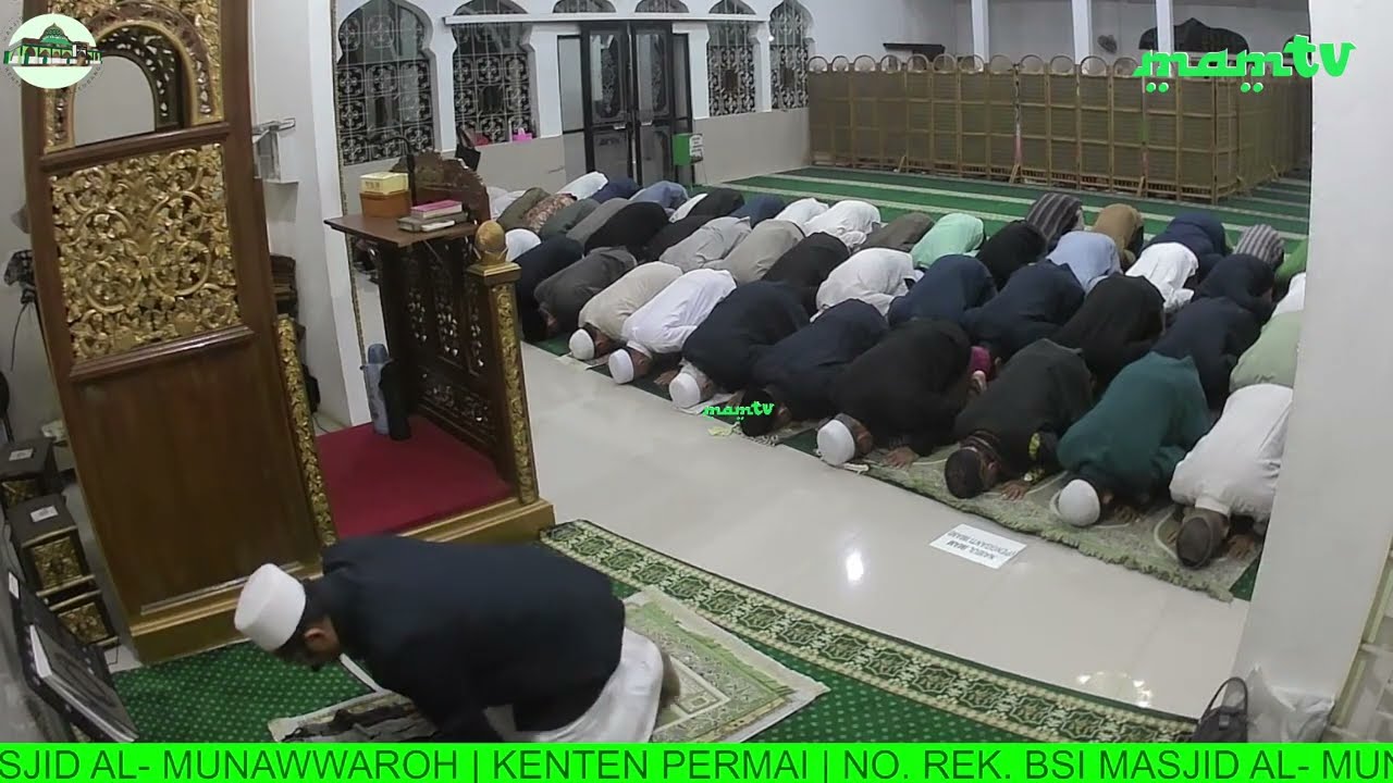 🔴LIVE |  SHOLAT SHUBUH DAN MAJELIS TADABUR AL- QUR'AN | MASJID AL-MUNAWWAROH KENTEN PERMAI PALEMBANG