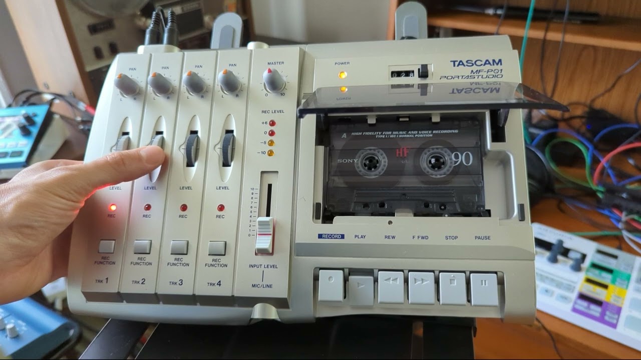 Tascam MF-P01 test