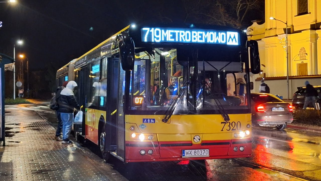 ⚠️Solbus SM18 LNG #7320⚠️ [MZA Warszawa - Linia 719]