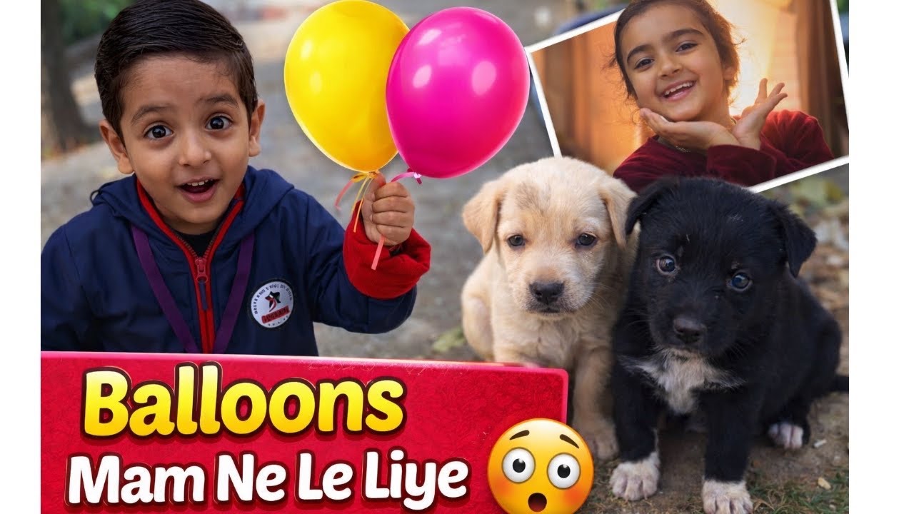 “Adhu Balloons Lekar School Gaya… Par Mam Ne Le Liye! 😳 | Mayra Birthday Excitement”