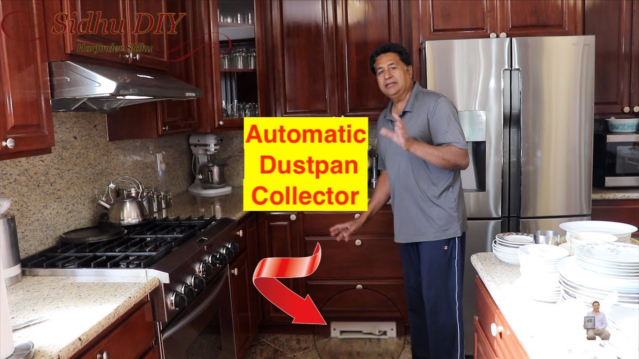 Tips and Tricks: Automatic Dustpan Collector | Hidden Dustpan in Your Kitchen